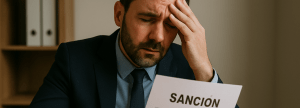 sanción disciplinaria en el trabajo